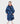 KIDS DRYROBE ADVANCE LONG SLEEVE, BLUE CAMO/ORANGE