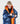 KIDS DRYROBE ADVANCE LONG SLEEVE, BLUE CAMO/ORANGE